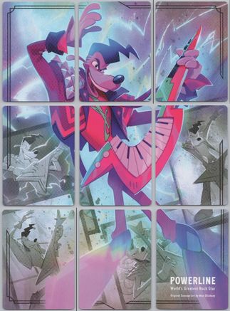 Powerline - World's Greatest Rock Star Puzzle Insert (Set of 9)  [Fabled]