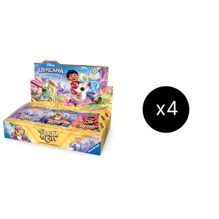 Disney Lorcana: Hyperia City Booster Box Case