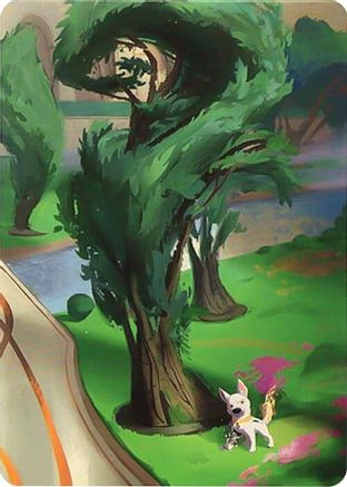 Archazia's Island Puzzle Insert (Version 1 of 2) (Bottom Right)  [Archazias Island]