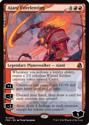 Ajani Unrelenting [Reality Fracture]