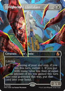 Enlightened Confidant (Borderless) (Facet Foil) [Reality Fracture] Foil