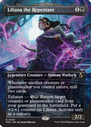 Liliana the Repentant (Borderless) [Reality Fracture] Foil
