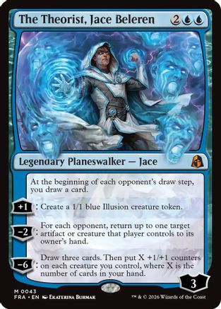 The Theorist, Jace Beleren [Reality Fracture] Foil