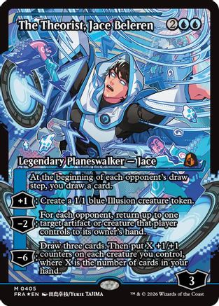 The Theorist, Jace Beleren (Showcase) [Reality Fracture] Foil