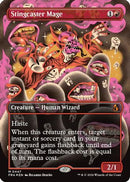 Stingcaster Mage (Borderless) (0447) [Reality Fracture] Foil