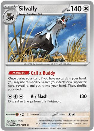 Silvally 070/084 [Deck Exclusives]