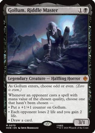 Gollum, Riddle Master [The Hobbit] Foil