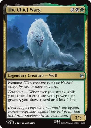 The Chief Warg [The Hobbit]
