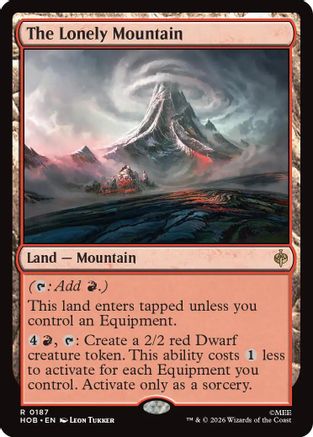 The Lonely Mountain [The Hobbit] Foil