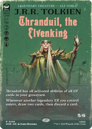 Thranduil, the Elvenking (Borderless) [The Hobbit] Foil