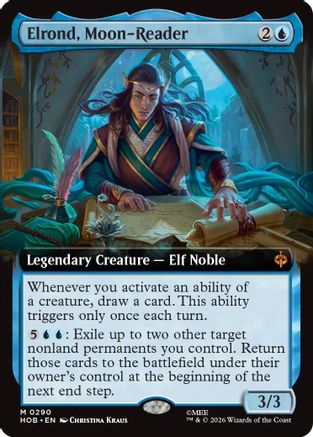 Elrond, Moon-Reader (Extended Art) [The Hobbit]