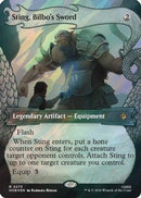 Sting, Bilbo's Sword (Showcase) (Surge Foil) [The Hobbit] Foil