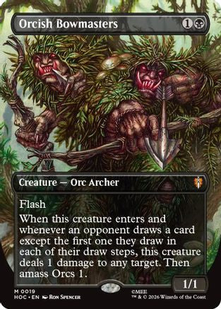 Orcish Bowmasters (Borderless) [The Hobbit: Eternal-Legal] Foil