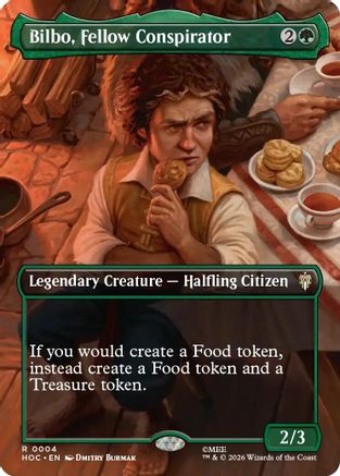 Bilbo, Fellow Conspirator (Borderless) [The Hobbit: Eternal-Legal] Foil