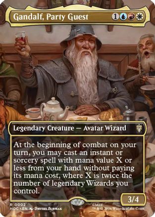 Gandalf, Party Guest (Borderless) [The Hobbit: Eternal-Legal]