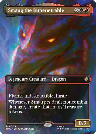 Smaug the Impenetrable (Borderless) [The Hobbit: Eternal-Legal] Foil