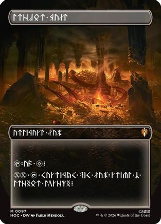 Treasure Vault (Borderless) (Dwarvish) [The Hobbit: Eternal-Legal] Foil