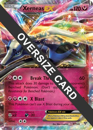 Xerneas EX 097 [Jumbo Cards]  - Holofoil