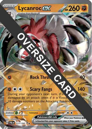 Lycanroc ex 117 [Jumbo Cards]  - Holofoil