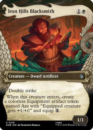 Iron Hills Blacksmith (Showcase) [The Hobbit] Foil