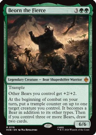 Beorn the Fierce [The Hobbit] Foil