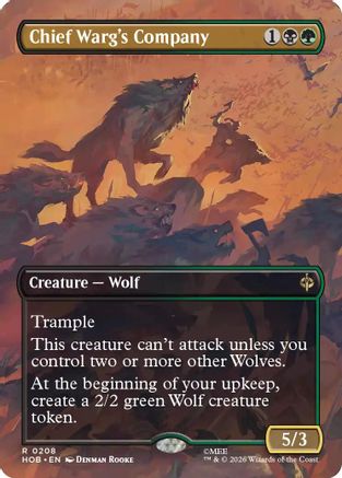 Chief Warg's Company (Borderless) [The Hobbit]