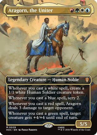 Aragorn, the Uniter (Borderless) [The Hobbit: Eternal-Legal]