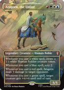 Aragorn, the Uniter (Borderless) (Surge Foil) [The Hobbit: Eternal-Legal] Foil