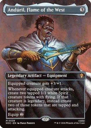 Anduril, Flame of the West (Borderless) [The Hobbit: Eternal-Legal]