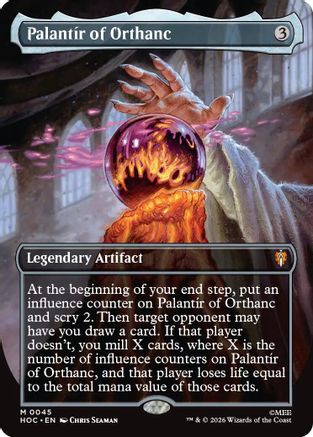 Palantir of Orthanc (Borderless) [The Hobbit: Eternal-Legal]