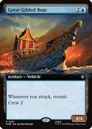 Great Gilded Boat (Extended Art) [The Hobbit] Foil