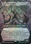 Azog, Moria's Ruin (Showcase) (Surge Foil) [The Hobbit] Foil