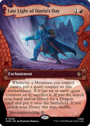 Last Light of Durin's Day (Showcase) [The Hobbit] Foil