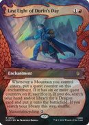 Last Light of Durin's Day (Showcase) (Surge Foil) [The Hobbit] Foil