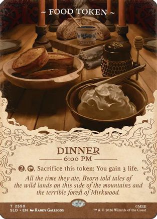 Food Token (2550) [Secret Lair Drop Series]