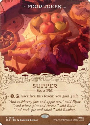Food Token (2551) [Secret Lair Drop Series] Foil