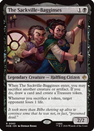 The Sackville-Bagginses [The Hobbit] Foil