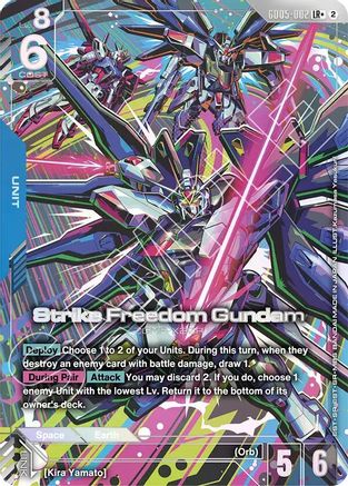 Strike Freedom Gundam (LR+) (GD05-002) [Freedom Ascension] Holofoil