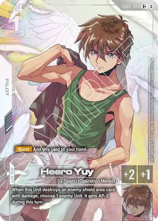 Heero Yuy (R+) (GD05-098) [Freedom Ascension] Holofoil
