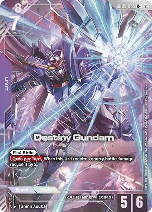 Destiny Gundam (R+) (GD05-055) [Freedom Ascension] Holofoil
