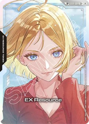 EX Resource (EXR-004) (C+) (SP) (EXR-004) [Freedom Ascension] Holofoil