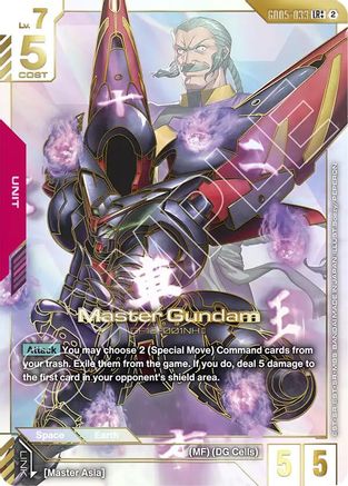 Master Gundam (LR++) (GD05-033) [Freedom Ascension] Holofoil