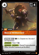 Baccai Witherclaw (078/166) [Vendetta] Foil