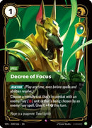 Decree of Focus (040/166) [Vendetta] Foil
