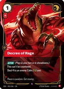 Decree of Rage (015/166) [Vendetta] Foil
