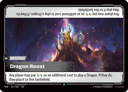 Dragon Roost (157/166) [Vendetta] Foil