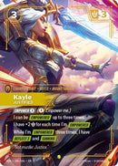Kayle, Justified (Overnumbered) (185/166) [Vendetta] Foil