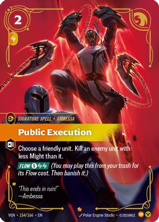 Public Execution (154/166) [Vendetta] Foil