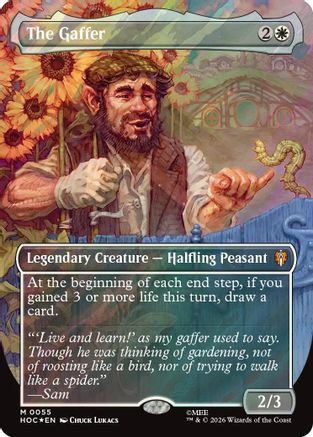 The Gaffer (Borderless) (Surge Foil) [The Hobbit] Foil
