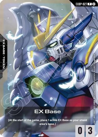 EX Base (EXBP-027) (GD05 Freedom Ascension Deck Build Box) (EXBP-027) [Promotional EX Base Tokens] Holofoil